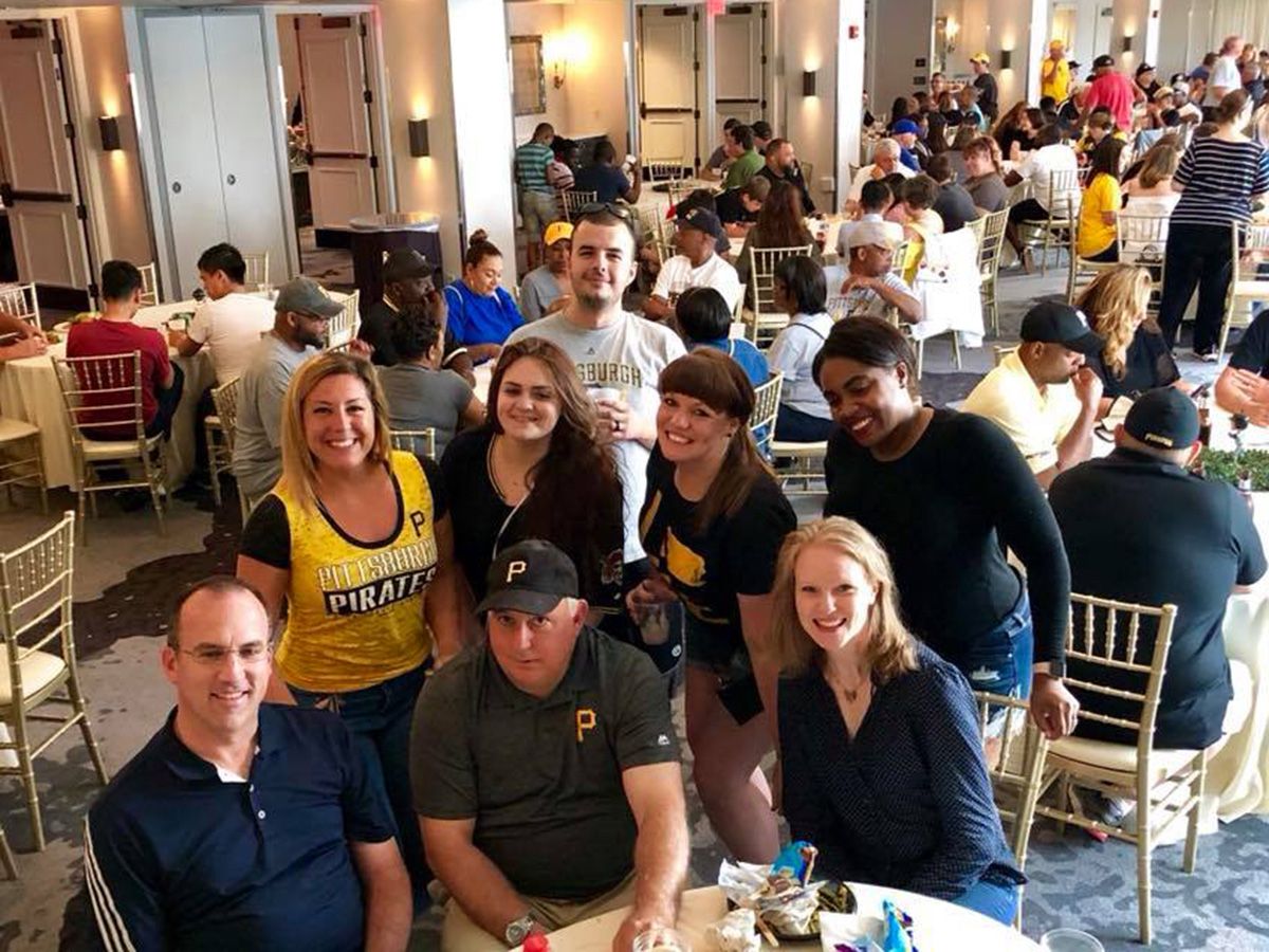 GPHA members together at the Pirates outing